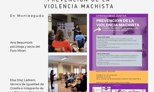 Taller Prevención de la Violencia de Género en Monteagudo, segunda parte.